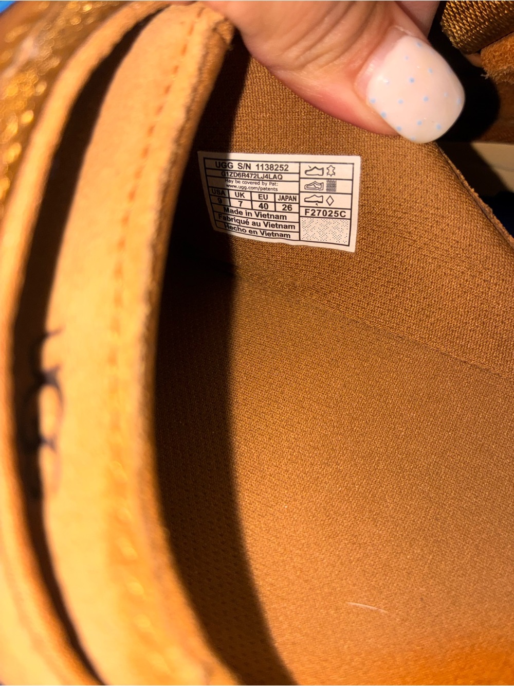UGG Women's Chestnut Suede Slide with Adjustable Strap - Picture 3 of 6